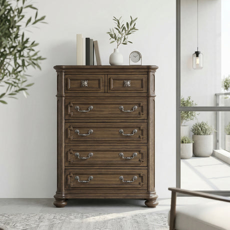 Wengen Brown Chest from Homelegance - Luna Furniture
