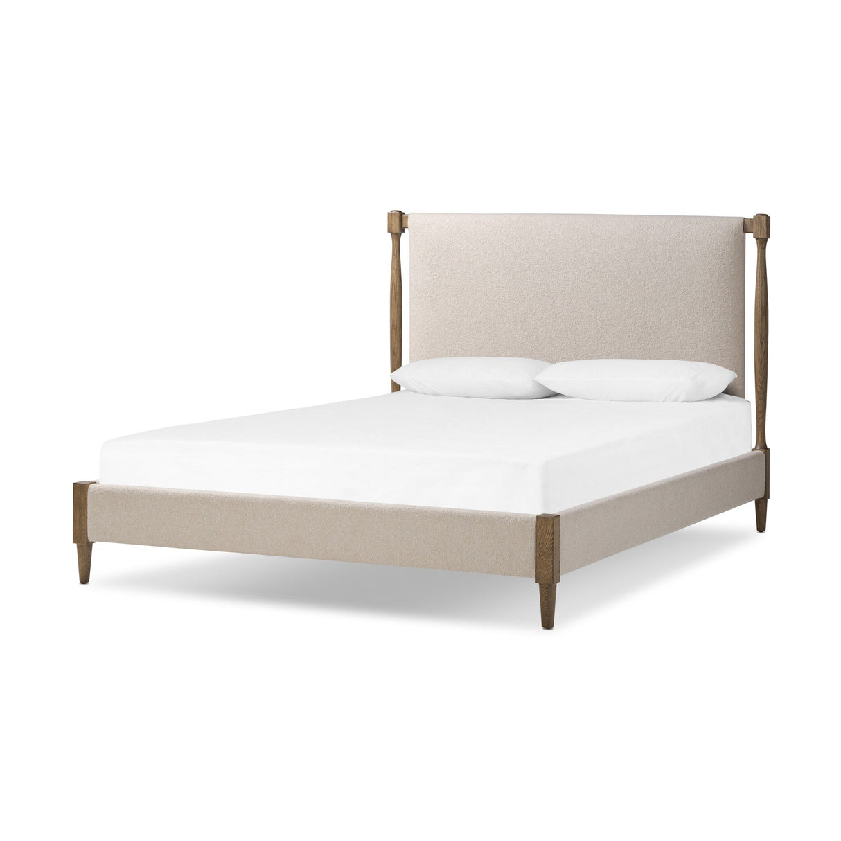 Marty Bed in Crete Sand from Four Hands - Luna Furniture