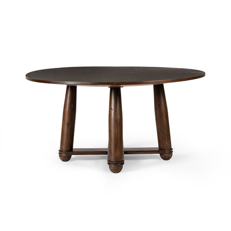 Hemmings Dining Table in Aged Pine Veneer from Four Hands - Luna Furniture