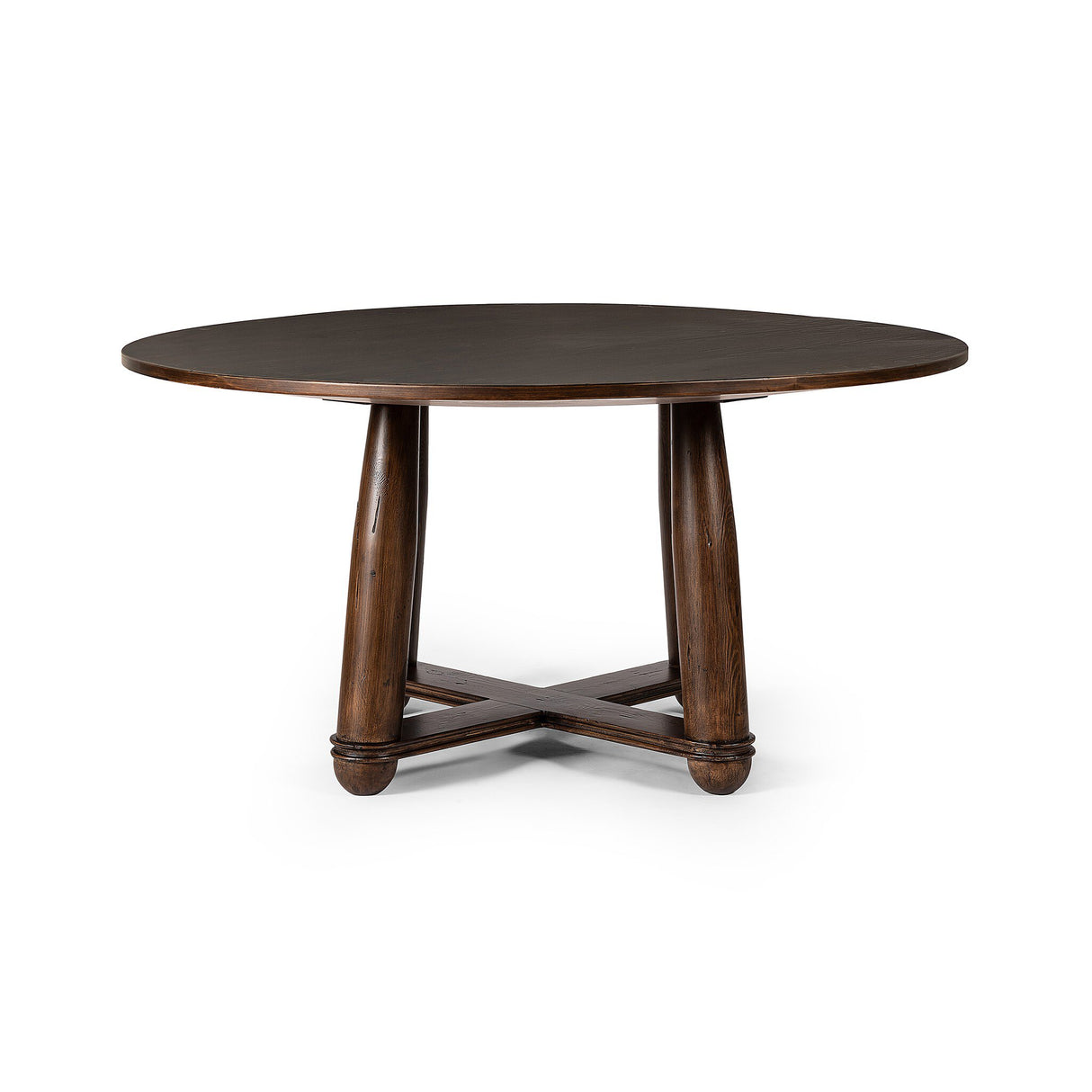 Hemmings Dining Table in Aged Pine Veneer from Four Hands - Luna Furniture