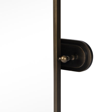 Beau Mirror in Aged Iron from Four Hands - Luna Furniture