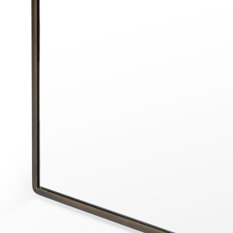 Beau Mirror in Aged Iron from Four Hands - Luna Furniture