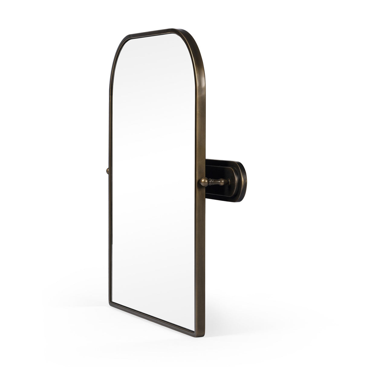 Beau Mirror in Aged Iron from Four Hands - Luna Furniture