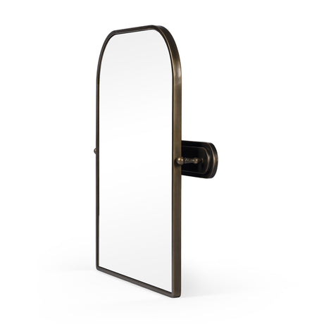 Beau Mirror in Aged Iron from Four Hands - Luna Furniture