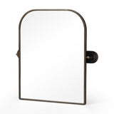 Beau Mirror in Aged Iron from Four Hands - Luna Furniture