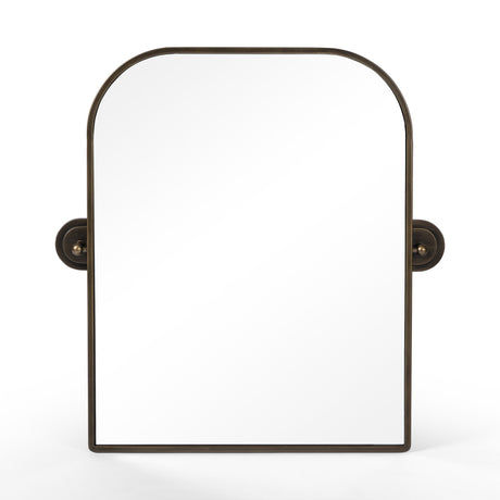 Beau Mirror in Aged Iron from Four Hands - Luna Furniture