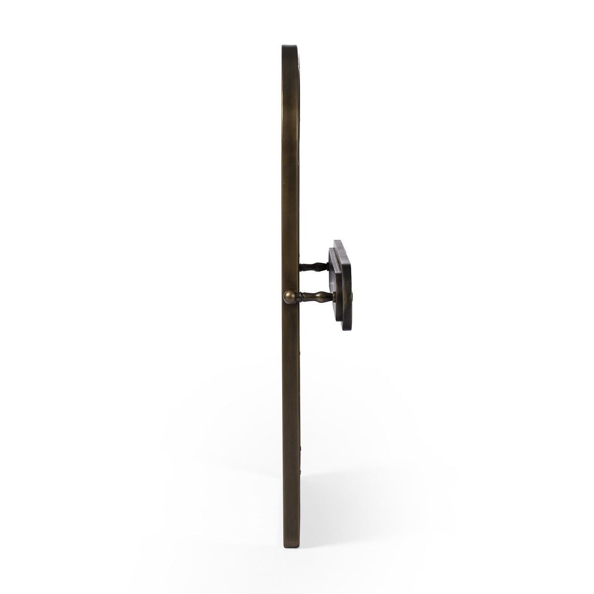 Beau Mirror in Aged Iron from Four Hands - Luna Furniture