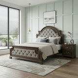 Wengen Brown Mirror from Homelegance - Luna Furniture