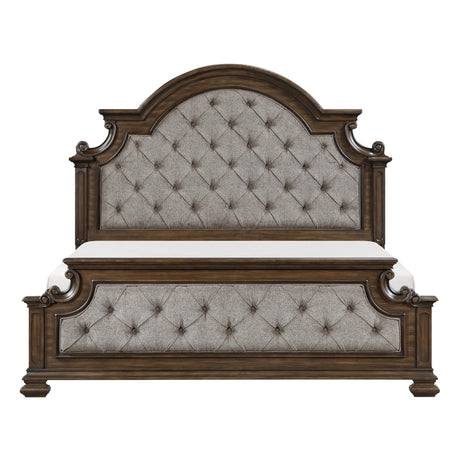 Wengen Brown Mirror from Homelegance - Luna Furniture
