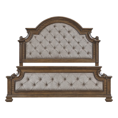 Wengen Brown Panel Bedroom Set from Homelegance - Luna Furniture