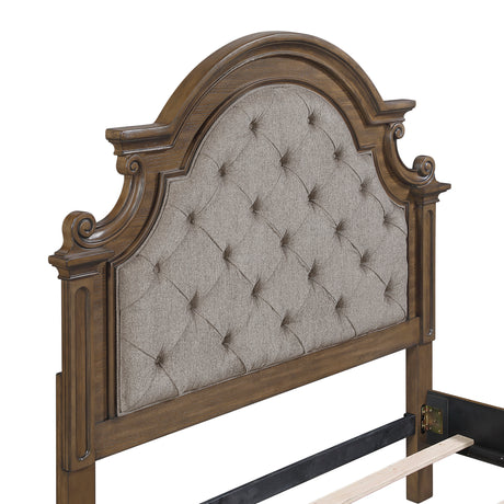 Wengen Brown Panel Bedroom Set from Homelegance - Luna Furniture