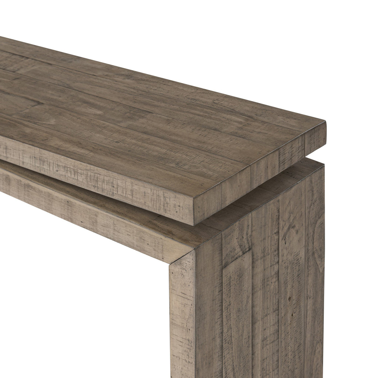 Matthes Console Table - 60" in Weathered Wheat from Four Hands - Luna Furniture