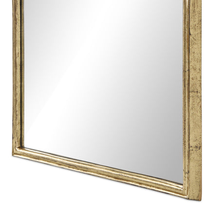 Loire Floor Mirror in Antiqued Gold Leaf from Four Hands - Luna Furniture