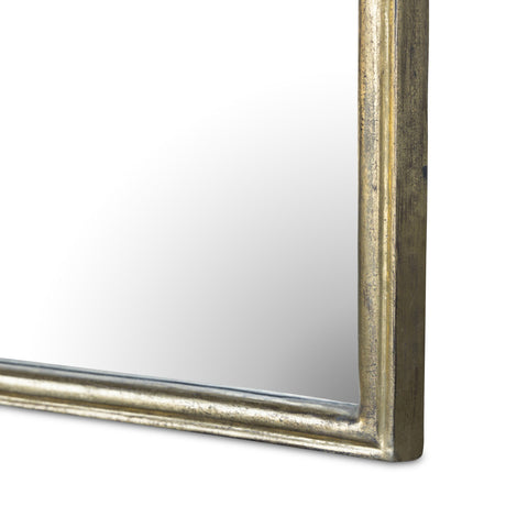 Loire Floor Mirror in Antiqued Gold Leaf from Four Hands - Luna Furniture