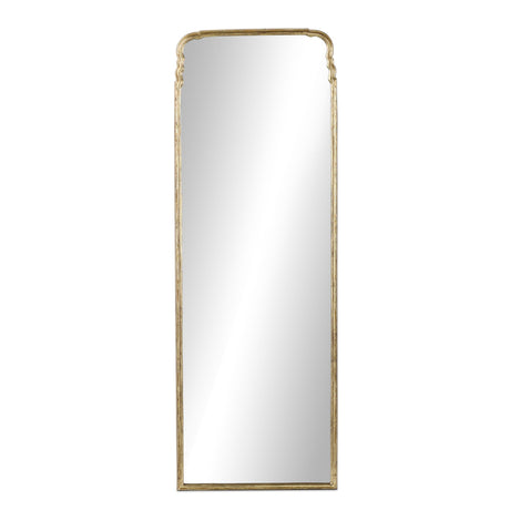 Loire Floor Mirror in Antiqued Gold Leaf from Four Hands - Luna Furniture