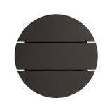 Roca Outdoor Round Metal End Table in Bronze from Four Hands - Luna Furniture