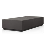Messo Outdoor Metal Coffee Table in Bronze from Four Hands - Luna Furniture
