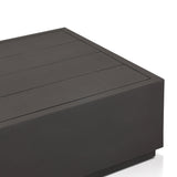 Messo Outdoor Metal Coffee Table in Bronze from Four Hands - Luna Furniture