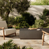 Messo Outdoor Metal Coffee Table in Bronze from Four Hands - Luna Furniture