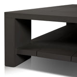 Roca Outdoor Metal Coffee Table in Bronze from Four Hands - Luna Furniture