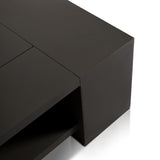 Roca Outdoor Metal Coffee Table in Bronze from Four Hands - Luna Furniture