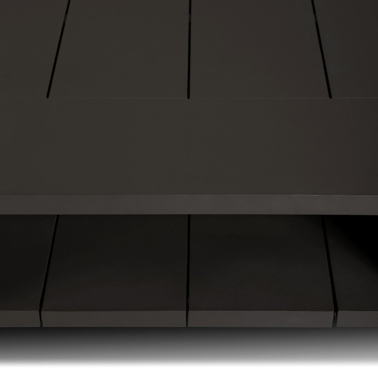 Roca Outdoor Metal Coffee Table in Bronze from Four Hands - Luna Furniture