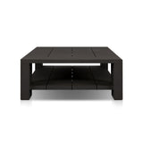 Roca Outdoor Metal Coffee Table in Bronze from Four Hands - Luna Furniture