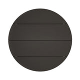 Roca Outdoor Round Metal Coffee Table in Bronze from Four Hands - Luna Furniture