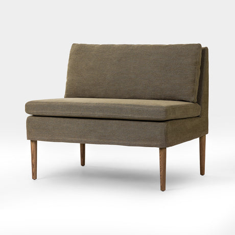 Build Your Own: Aurelia Dining Banquette in Broadway Olive from Four Hands - Luna Furniture