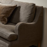 Aurelia Dining Banquette L-Shape in Broadway Coffee from Four Hands - Luna Furniture