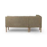 Aurelia Dining Banquette L-Shape in Broadway Olive from Four Hands - Luna Furniture