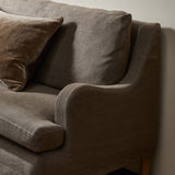 Aurelia Dining Banquette L-Shape in Broadway Coffee from Four Hands - Luna Furniture