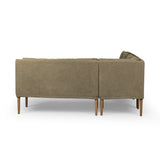 Aurelia Dining Banquette L-Shape in Broadway Olive from Four Hands - Luna Furniture