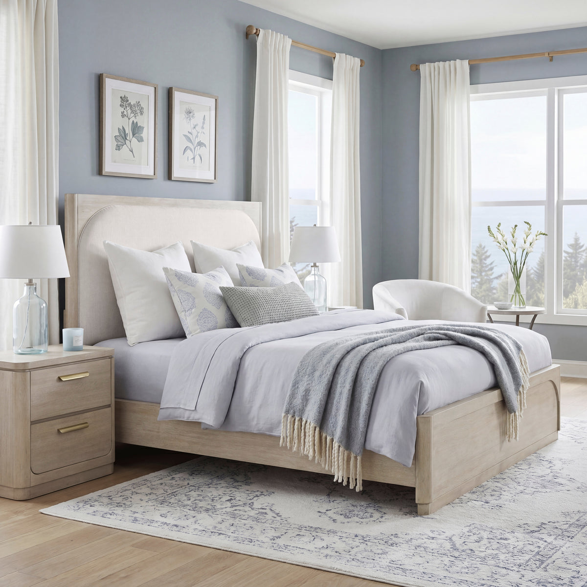 Alita Light Gray Natural Chest from Homelegance - Luna Furniture