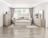 Alita Light Gray Natural 9-Piece Expandable Dining Set from Homelegance - Luna Furniture
