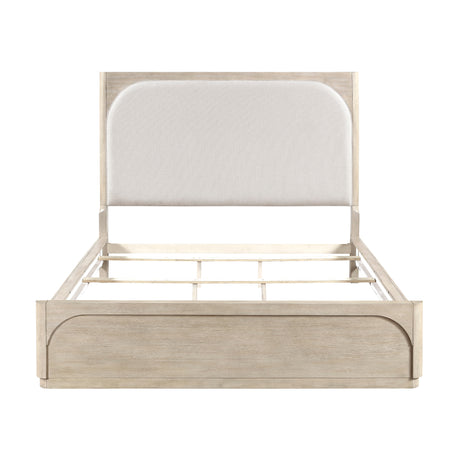 Alita Beige/Light Gray Natural Bedroom Set from Homelegance - Luna Furniture