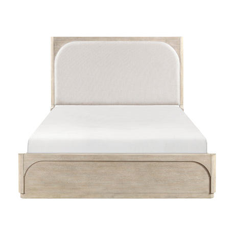 Alita Beige/Light Gray Natural Bedroom Set from Homelegance - Luna Furniture