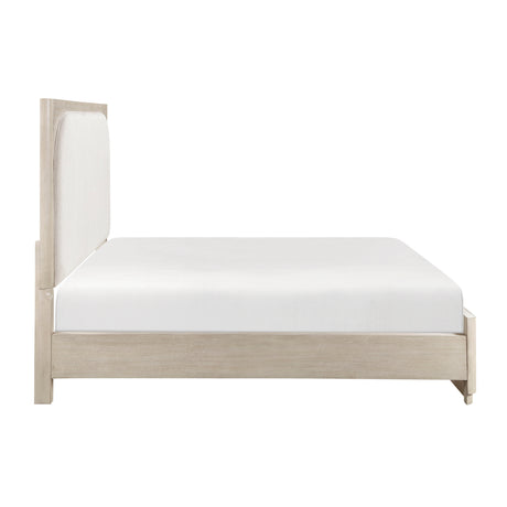 Alita Beige/Light Gray Natural Bedroom Set from Homelegance - Luna Furniture