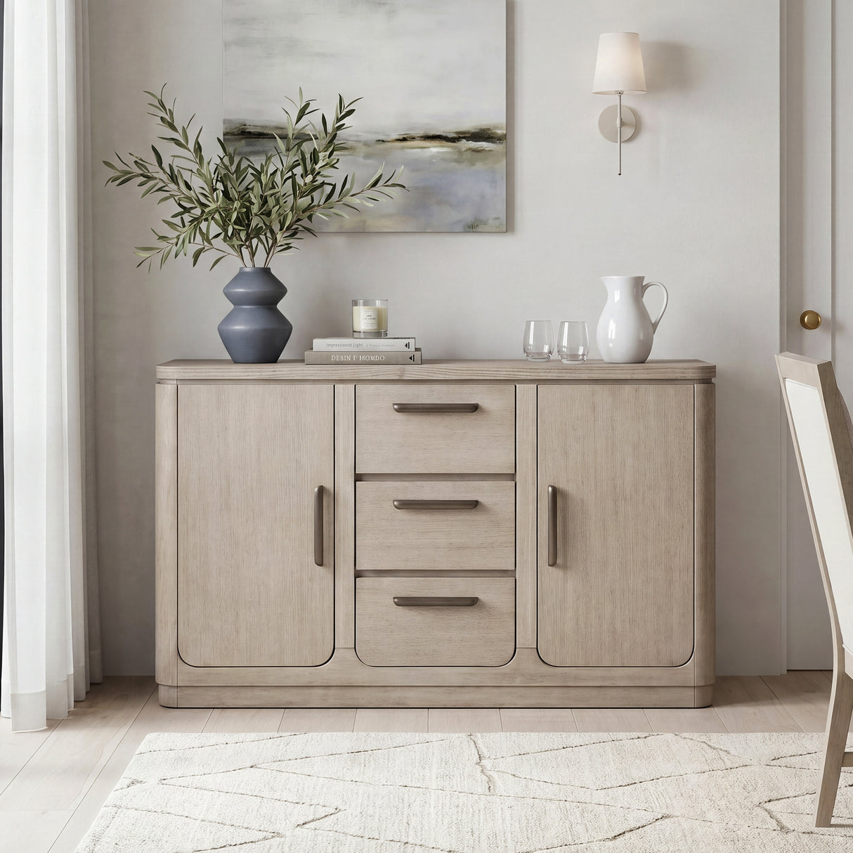 2477-40 Server from Homelegance - Luna Furniture