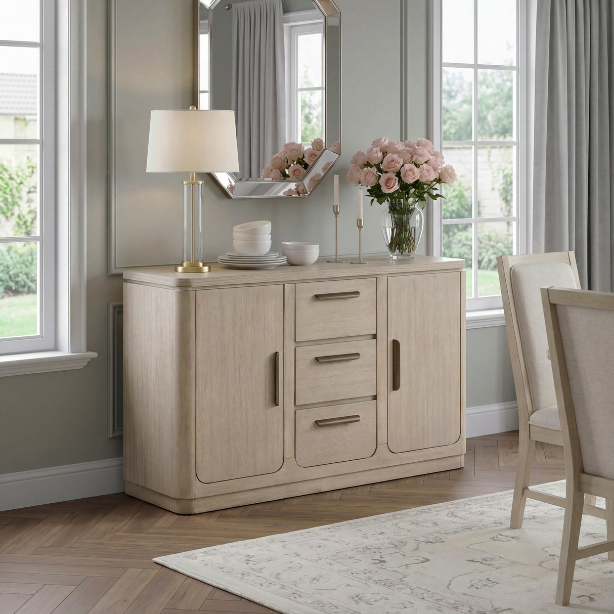 2477-40 Server from Homelegance - Luna Furniture