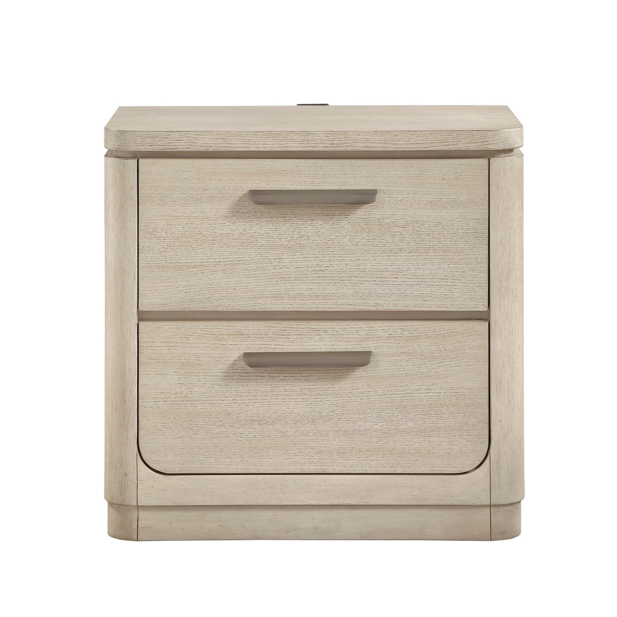 Alita Light Gray Natural Server from Homelegance - Luna Furniture
