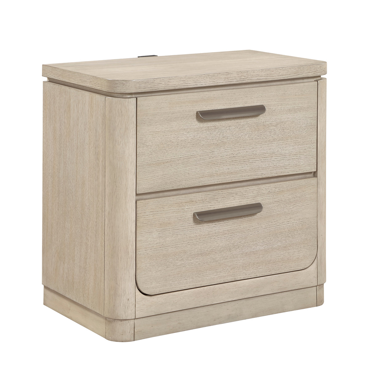 Alita Light Gray Natural Server from Homelegance - Luna Furniture