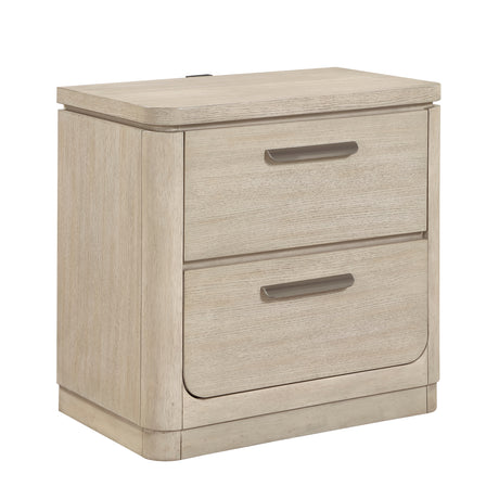 Alita Light Gray Natural Server from Homelegance - Luna Furniture