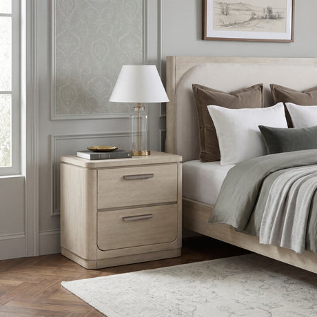 Alita Light Gray Natural Server from Homelegance - Luna Furniture