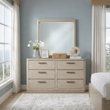 Alita Light Gray Natural Expandable Dining Table from Homelegance - Luna Furniture