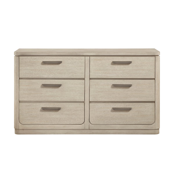 Alita Light Gray Natural Dresser