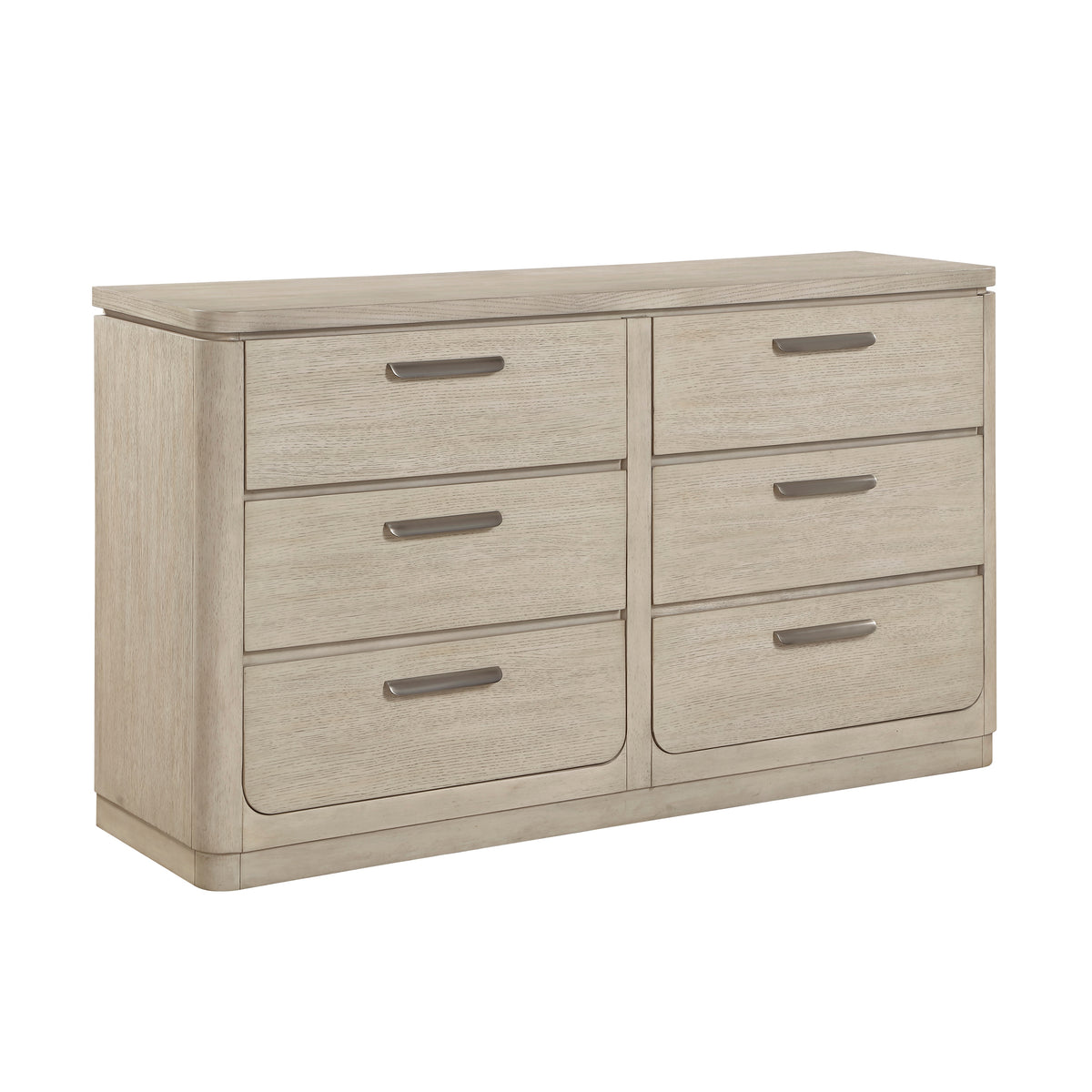 Alita Light Gray Natural Nightstand from Homelegance - Luna Furniture