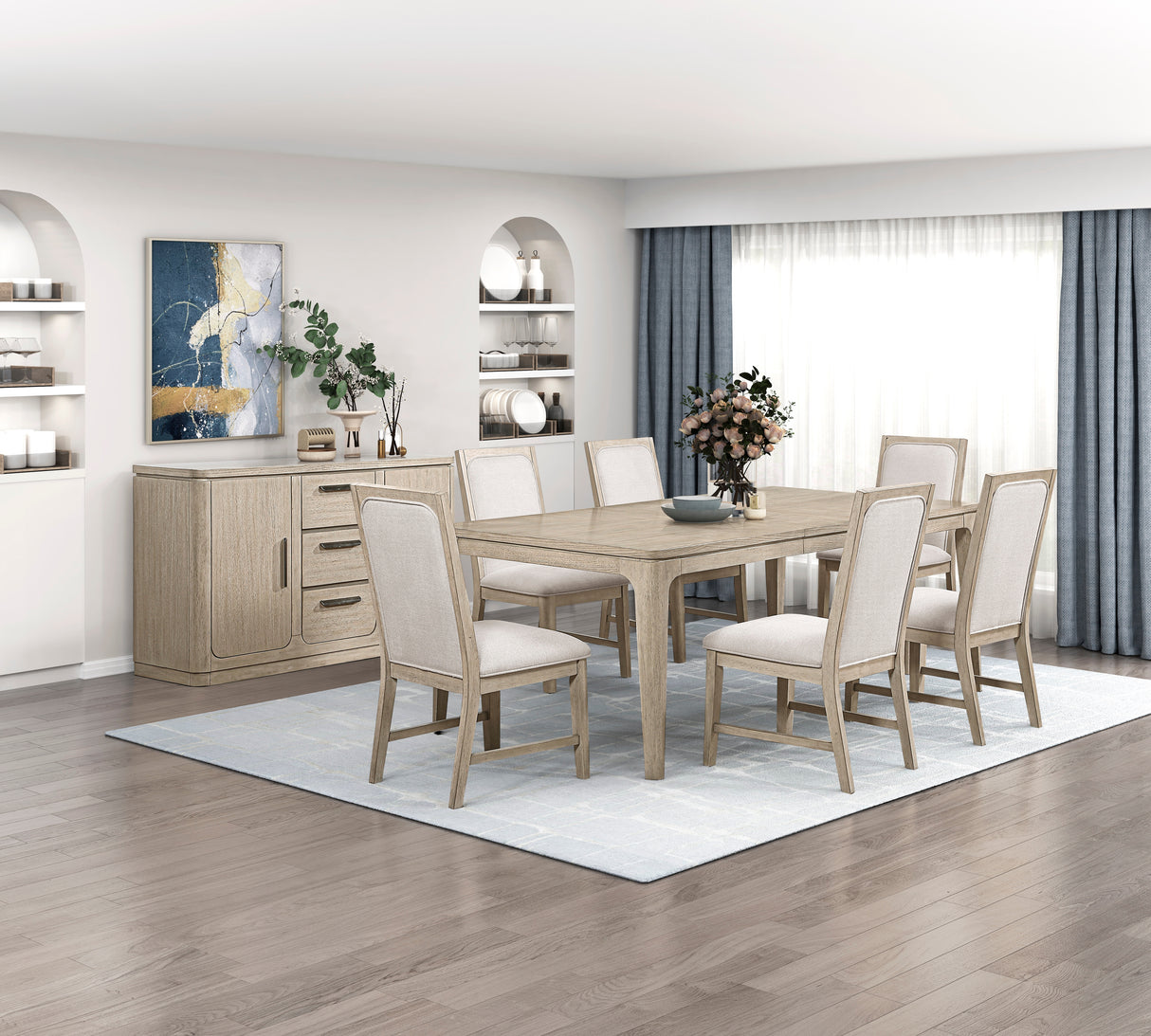 2477-86 Dining Table from Homelegance - Luna Furniture
