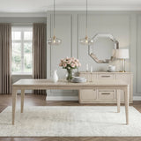 Alita Light Gray Natural Expandable Dining Table