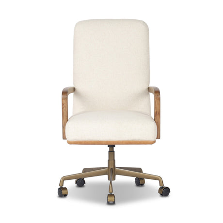 Timeo Desk Chair in Chaps Saddle from Four Hands - Luna Furniture